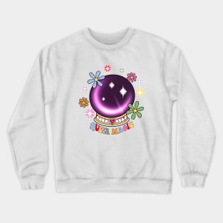 Queer Magic crystal ball Crewneck Sweatshirt